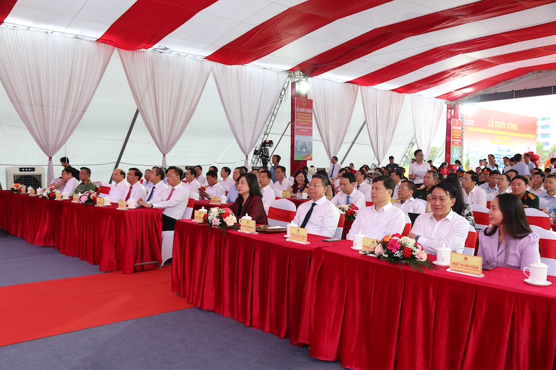 Thứ trưởng Nguyễn Thanh Ngọc dự Lễ khởi công dự án Bệnh viện Đa khoa tỉnh Hưng Yên